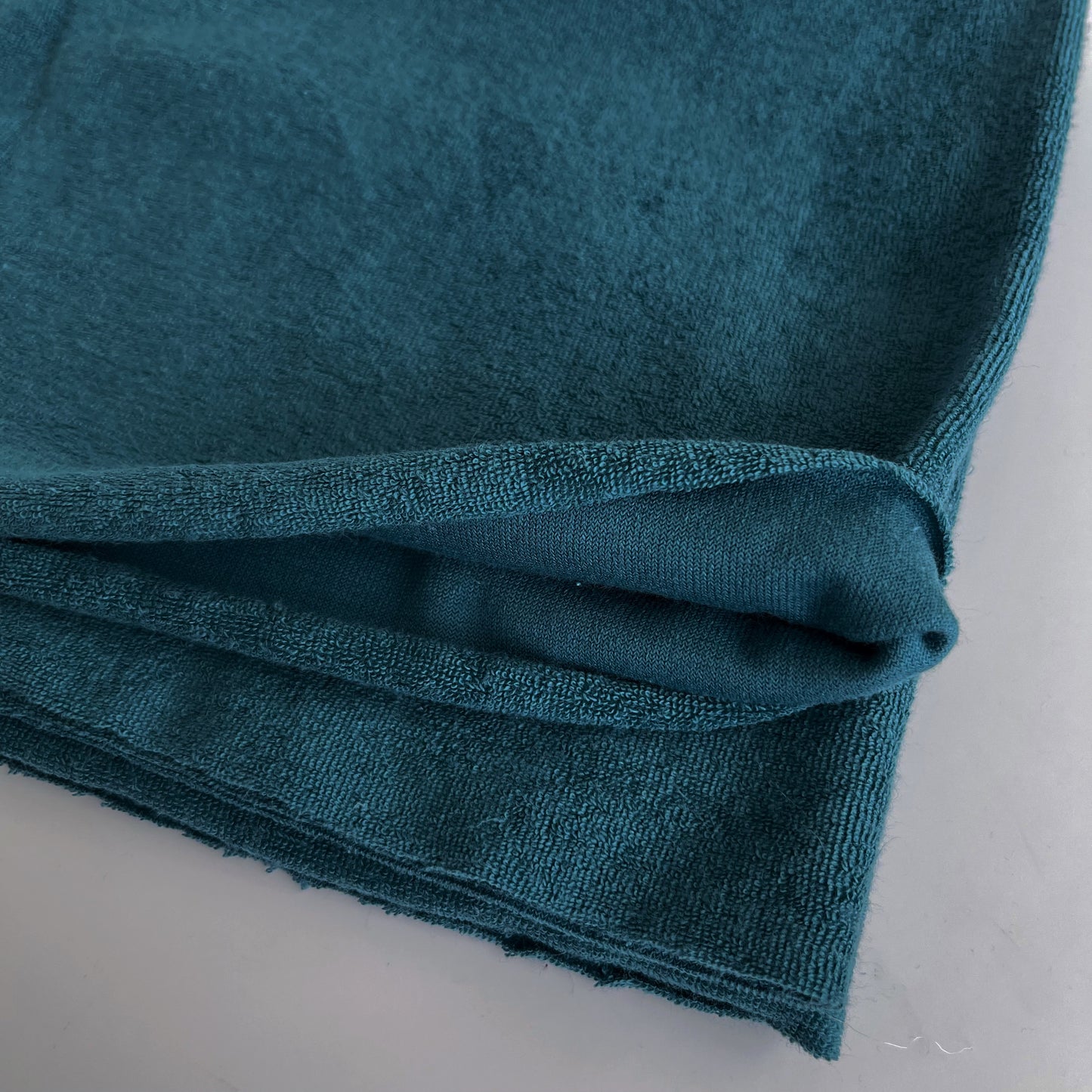 Euro Toweling | Petrol | Towel French Terry "Sponge" | BY THE HALF YARD