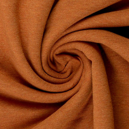 Swafing (Heathered) | 1715 Copper | Jersey | BY THE HALF YARD