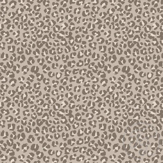 Family Fabrics | Leopard Spots Greige Small | 100-1887 (by the full yard)