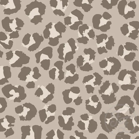 Family Fabrics | Leopard Spots Greige Big | 100-1889 (by the full yard)