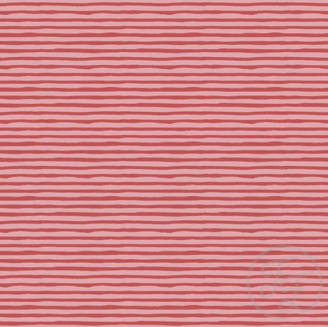 Family Fabrics | Painted Stripe Small Indian Red 100-1595 (by the full yard)