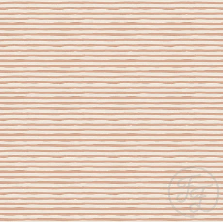 Family Fabrics | Painted Stripe Small Hazelnut 100-1594 (by the full yard)