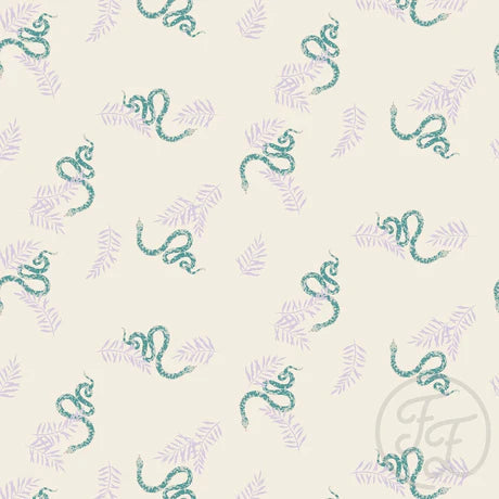 Family Fabrics | Snakes & Leaves 100-1602 (by the full yard)
