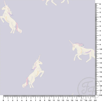 (IN STOCK LIMITED TIME) Family Fabrics | Unicorn 200-117 | Jersey 220gsm BY THE HALF YARD